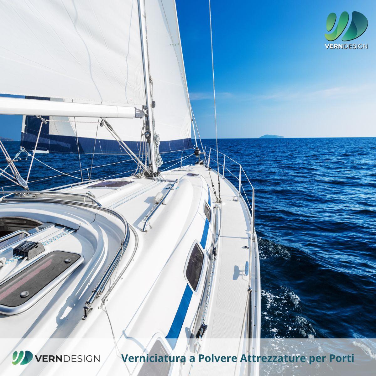 verniciatura a polvere per attrezzature per porti