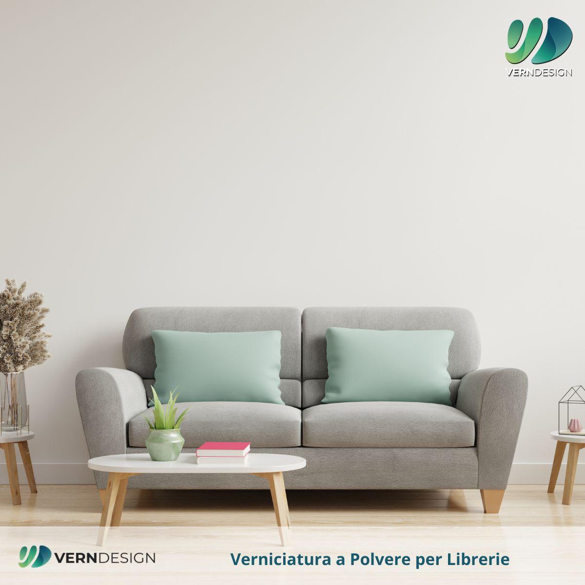 Verniciatura a Polvere Librerie