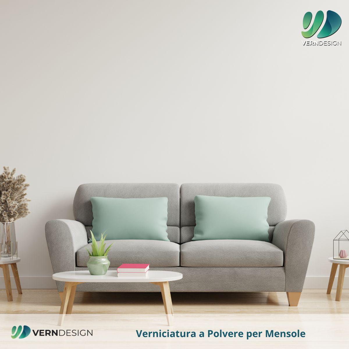 Verniciatura a Polvere Mensole