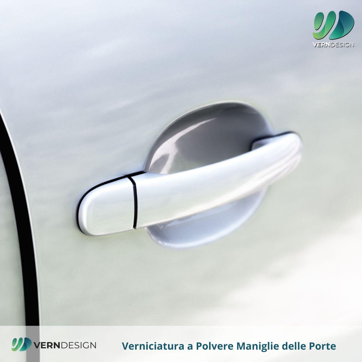 verniciatura a polvere maniglie delle porte