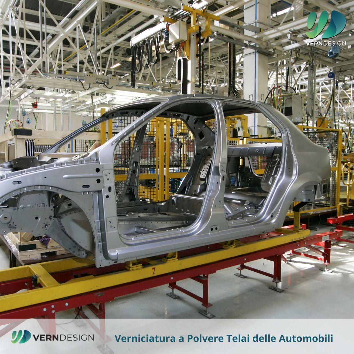 Verniciatura a Polvere Telai delle Automobili